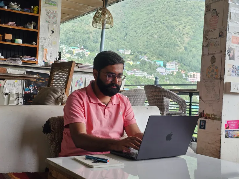 A review session laid out across the desk