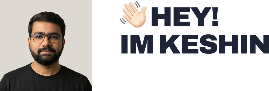 Keshin Javiya — UI/UX Designer & Developer